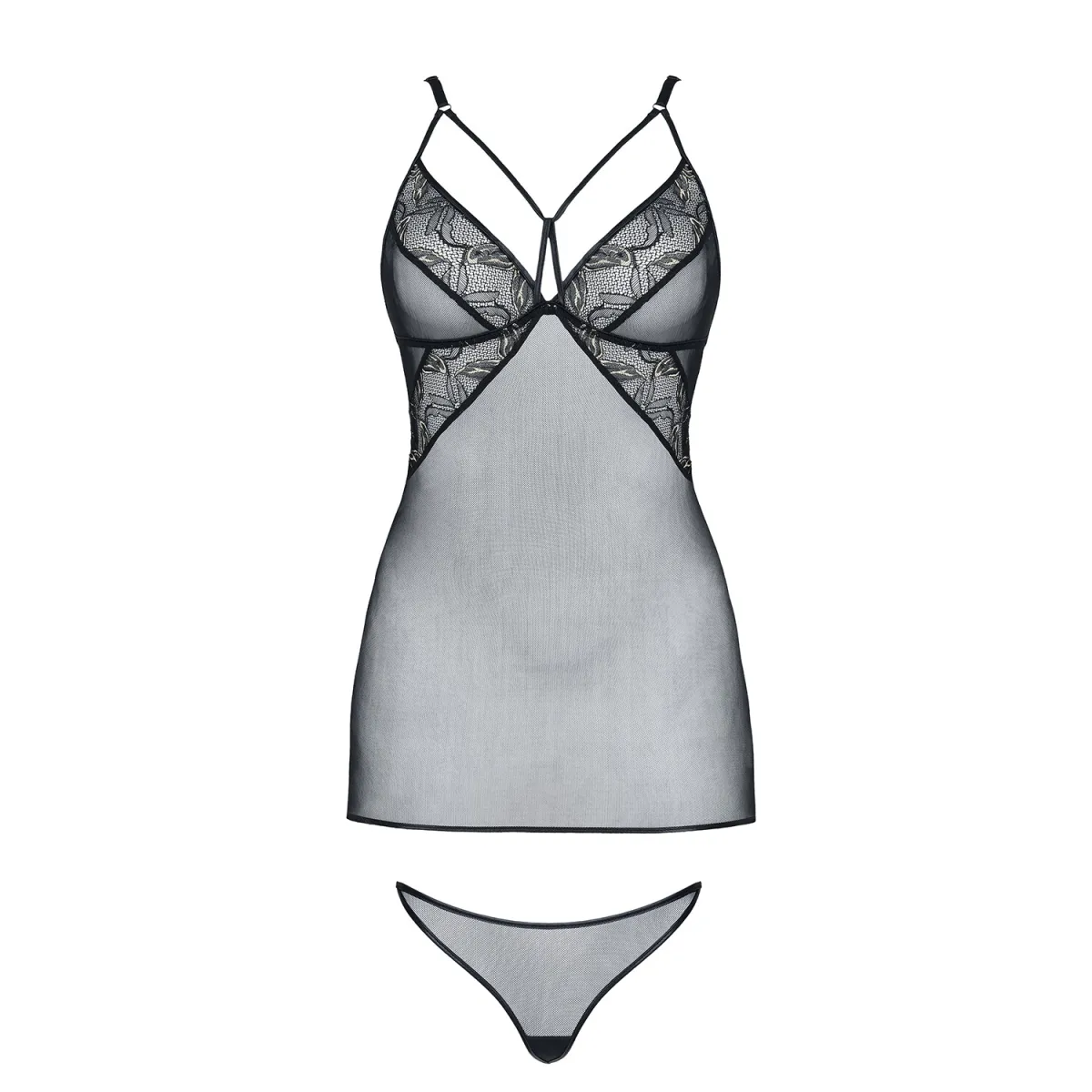 Schwarzes Minikleid Lucette von Demoniq Magnetic Collection | Fesselliebe.de