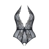 Schwarz/goldener Body Melissa von Demoniq Magnetic Collection | Fesselliebe.de