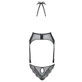 Schwarz/goldenes Gorset Penelope von Demoniq Magnetic Collection