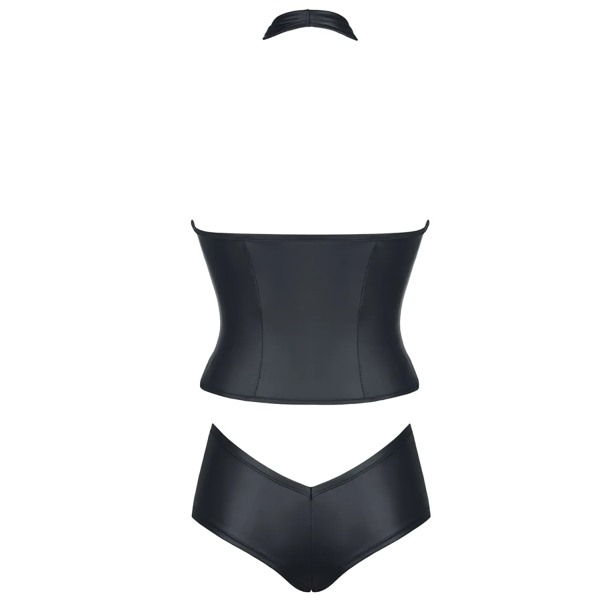 Schwarzes Set Eva von Demoniq Hard Candy Collection | Fesselliebe.de