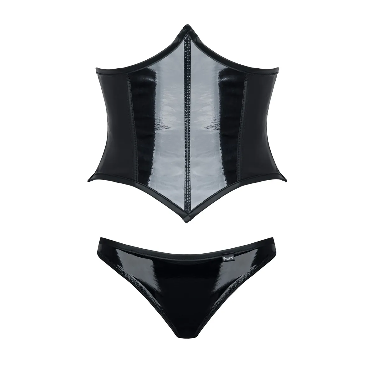 Schwarzes Set Cindy von Demoniq Hard Candy Collection | Fesselliebe.de