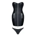 Schwarzes Minikleid Greta von Demoniq Hard Candy Collection
