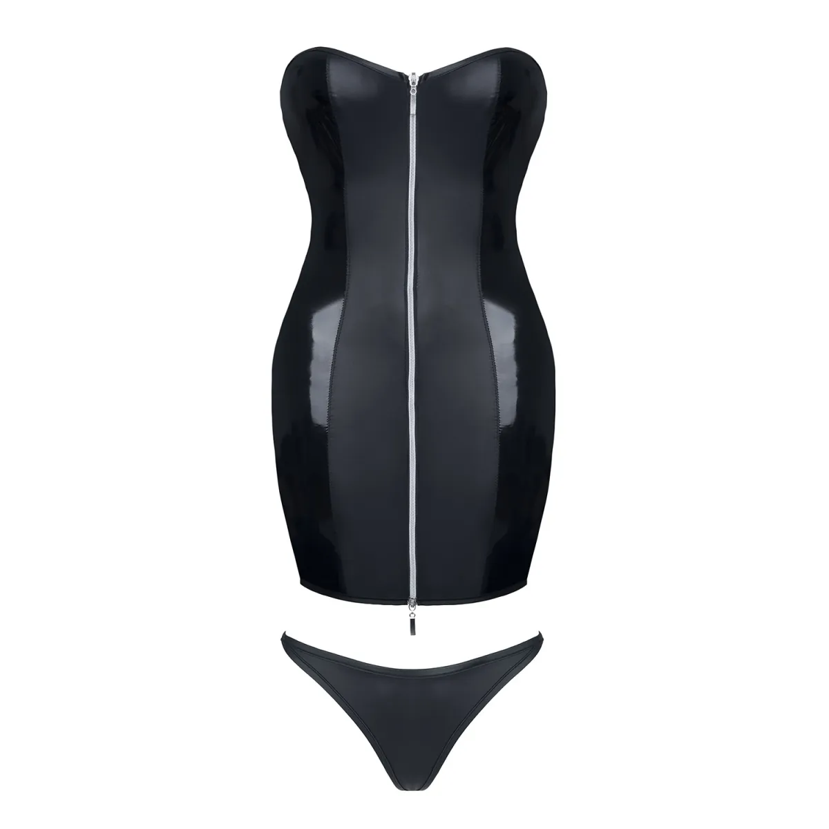 Schwarzes Minikleid Greta von Demoniq Hard Candy Collection | Fesselliebe.de