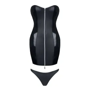 Schwarzes Minikleid Greta von Demoniq Hard Candy Collection