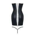 Schwarzes Minikleid Greta von Demoniq Hard Candy Collection