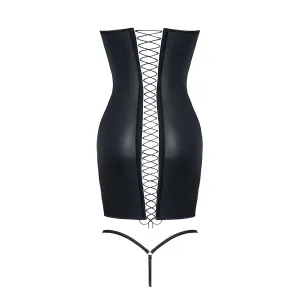 Schwarzes Minikleid Greta von Demoniq Hard Candy Collection