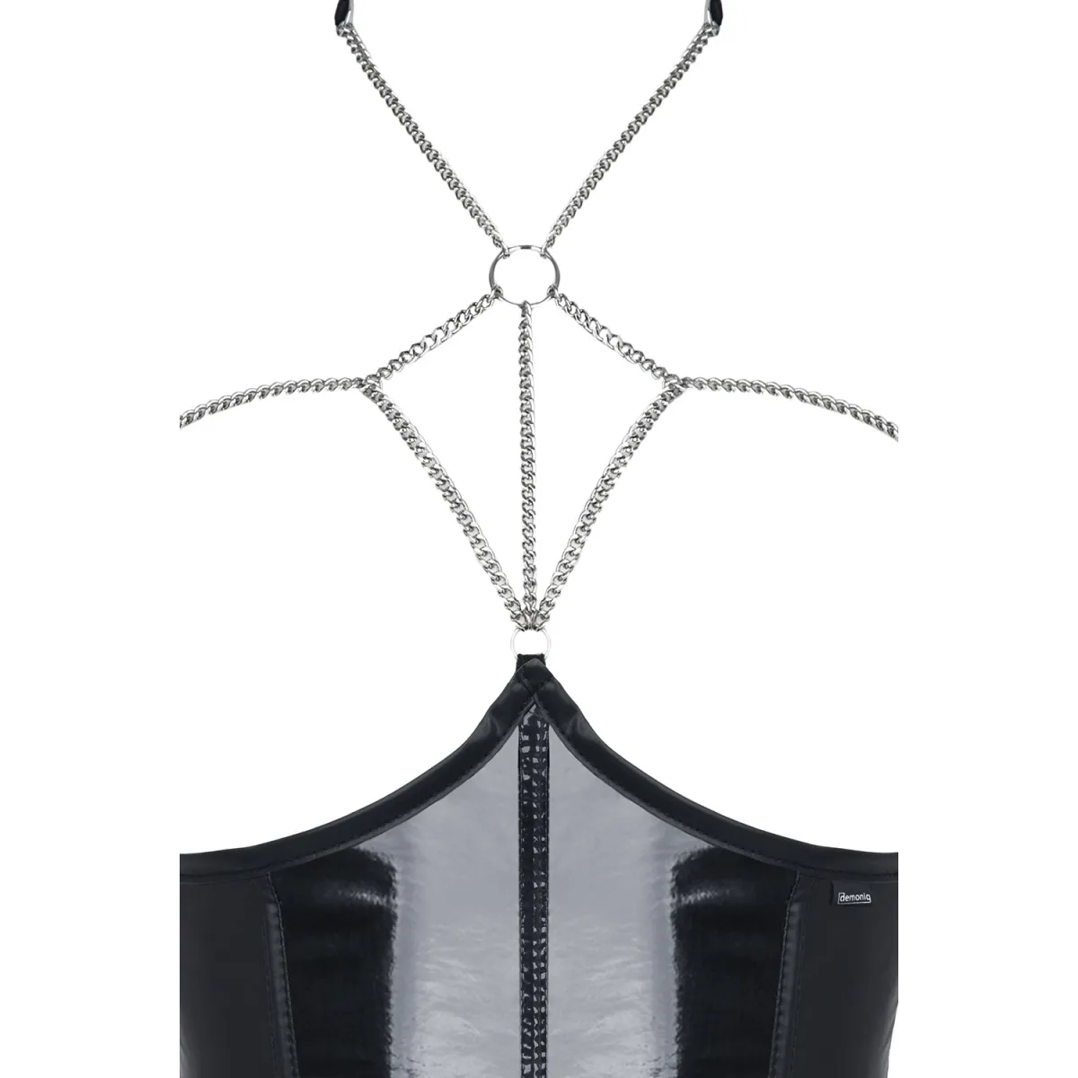 Schwarzes Set Nikoletta von Demoniq Hard Candy Collection | Fesselliebe.de