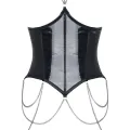 Schwarzes Set Nikoletta von Demoniq Hard Candy Collection