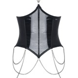 Schwarzes Set Nikoletta von Demoniq Hard Candy Collection | Fesselliebe.de