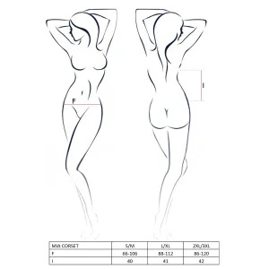 Ecru Corset Mia von Passion