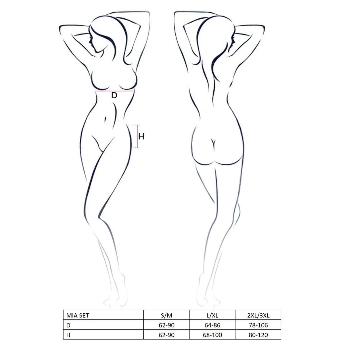 Ecru Set Mia von Passion | Fesselliebe.de