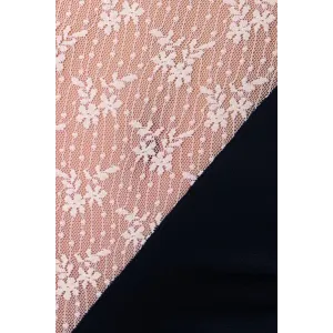 Schwarz/ecru Chemise Nea von Passion