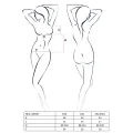 Schwarz/ecru Corset Nea von Passion