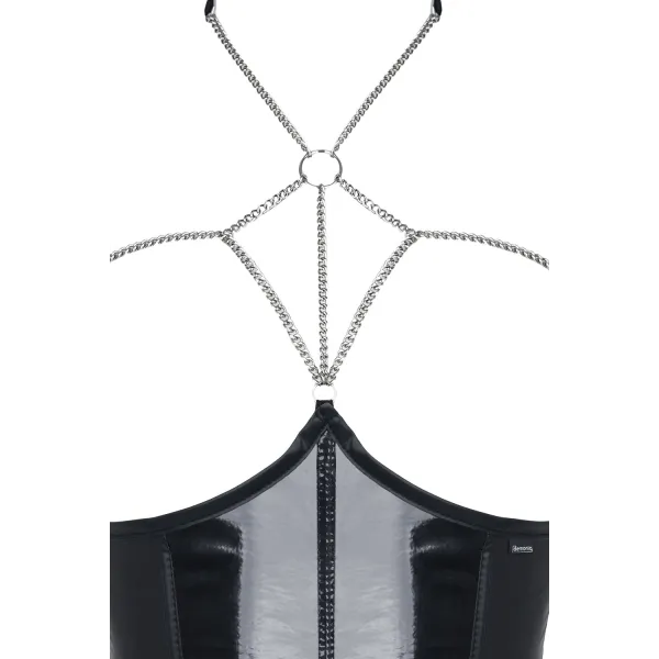 Schwarzes Set DE443 von Demoniq Hard Candy Collection | Fesselliebe.de