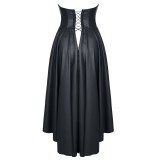 Schwarzes Kleid DE438 von Demoniq Hard Candy Collection | Fesselliebe.de