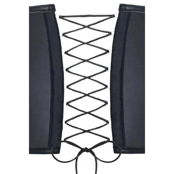 Schwarzes Set DE453 von Demoniq Hard Candy Collection | Fesselliebe.de