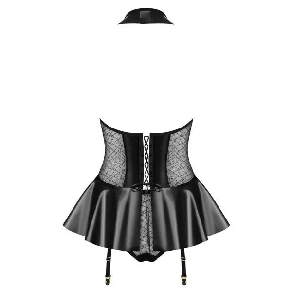 859-COR-1 Corsage schwarz von Obsessive | Fesselliebe.de