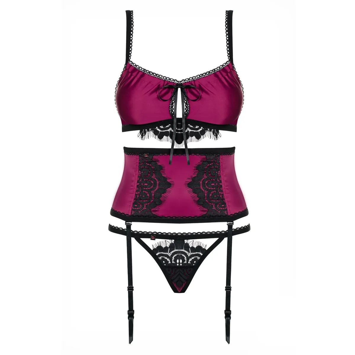 861-SEG-5 Set magenta von Obsessive | Fesselliebe.de