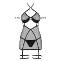 858-CHE-1 Chermise schwarz von Obsessive