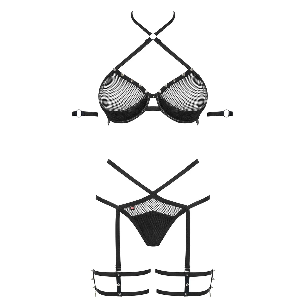 858-Set-1 Set schwarz von Obsessive | Fesselliebe.de