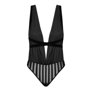 Damen Tüll Body 1618 von Petite Noir