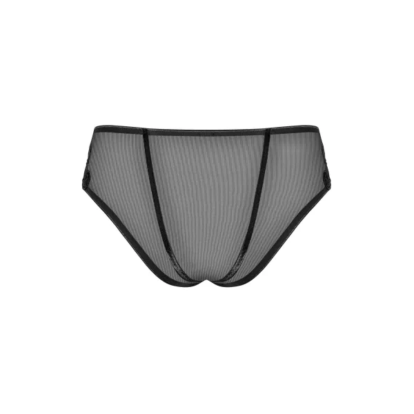 Damen Tüll Slip mit Stickerei 1818 von Petite Noir | Fesselliebe.de