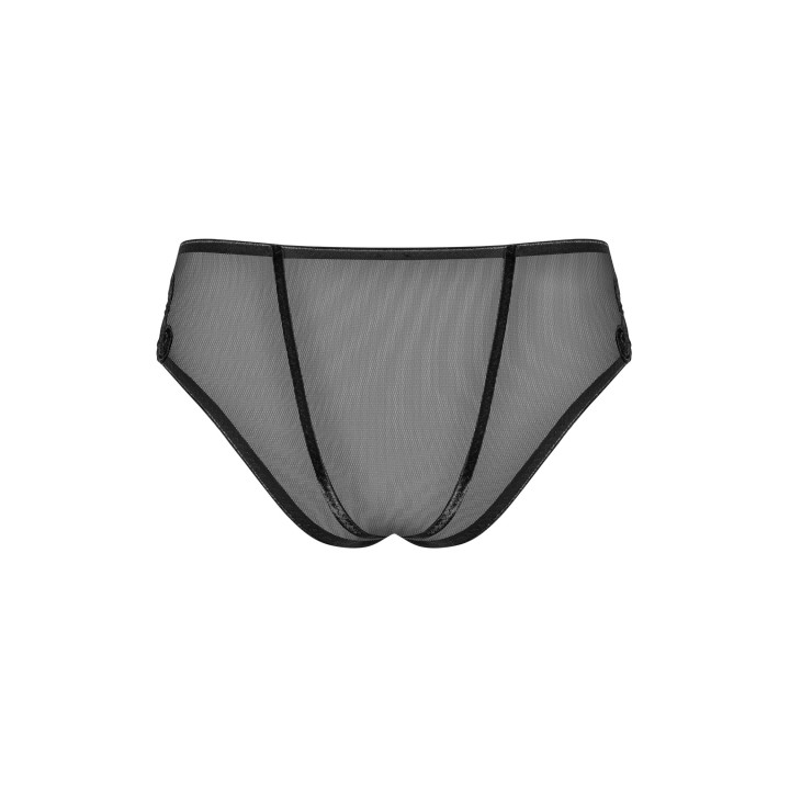 Damen Tüll Slip mit Stickerei 1818 von Petite Noir | Fesselliebe.de