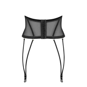 Taillenkorsett mit Stickerei und Strapshaltern 2018 von Petite Noir