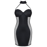 Schwarzes Minikleid DDFeme001 von Demoniq Dark Desire Collection | Fesselliebe.de