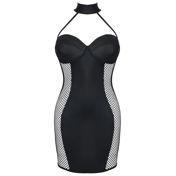 Schwarzes Minikleid DDFeme001 von Demoniq Dark Desire Collection | Fesselliebe.de