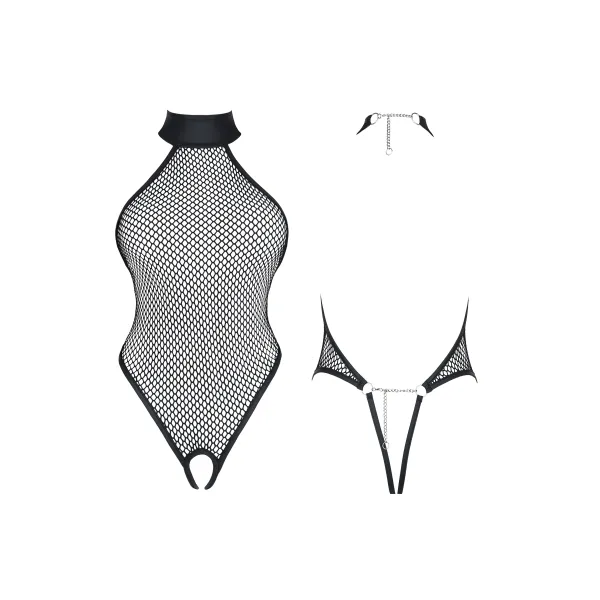 Schwarzer Body DDHarmonia001 von Demoniq Dark Desire Collection | Fesselliebe.de