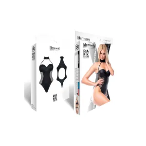 Schwarzer Body DDKeto001 von Demoniq Dark Desire Collection