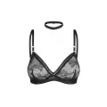 BH-Träger, Halsband und goldenen Ketten 2618 von Petite Noir