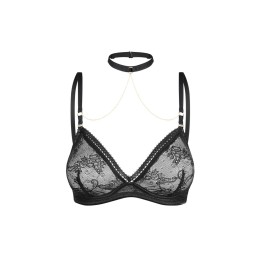 BH-Träger, Halsband und goldenen Ketten 2618 von Petite Noir | Fesselliebe.de