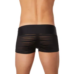 Schwarze Herren Boxer Short 2906-67 von Look Me