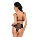 Schwarzes Set MS-S0157 von MeSeduce Black Diamond Collection