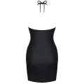 Schwarzes Minikleid DDFojbe001 von Demoniq Dark Desire Collection