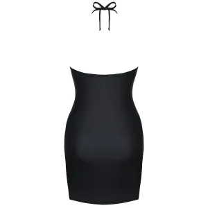 Schwarzes Minikleid DDFojbe001 von Demoniq Dark Desire Collection