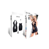 Schwarzes Minikleid DDFojbe001 von Demoniq Dark Desire Collection | Fesselliebe.de