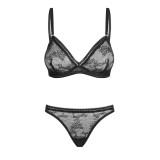Set aus Bügel-BH Spitze und String 030418 von Petite Noir | Fesselliebe.de