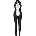 Schwarzer Overall DDAnanke001 von Demoniq Dark Desire Collection