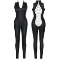 Schwarzer Overall DDAnanke001 von Demoniq Dark Desire Collection