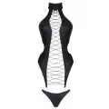 Schwarze Corsage DDHekate001 von Demoniq Dark Desire Collection