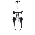 Schwarze Corsage DDHekate001 von Demoniq Dark Desire Collection