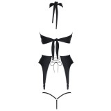 Schwarze Corsage DDHekate001 von Demoniq Dark Desire Collection | Fesselliebe.de