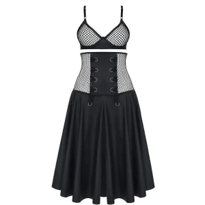 Schwarzes Set DDSelene001 von Demoniq Dark Desire Collection