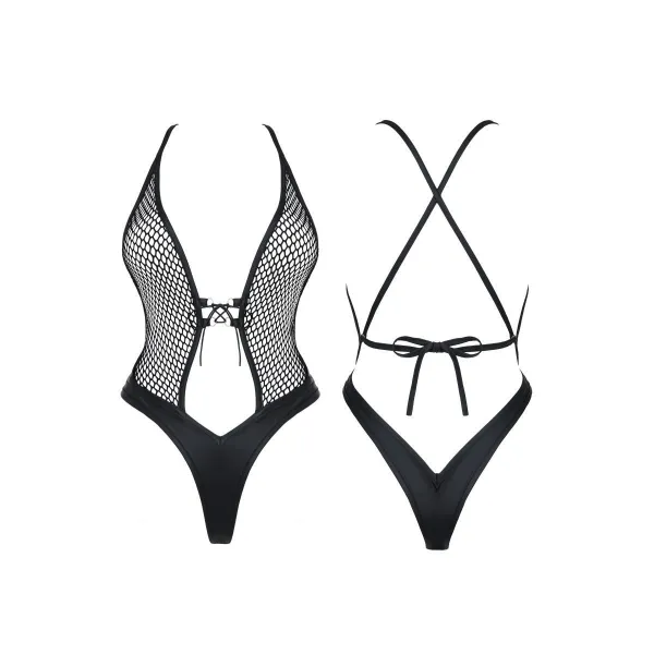 Schwarzer Body DDTetyda001 von Demoniq Dark Desire Collection | Fesselliebe.de