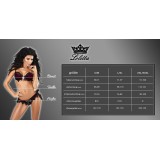 Schwarzes Gorset Wonderful von Lolitta | Fesselliebe.de