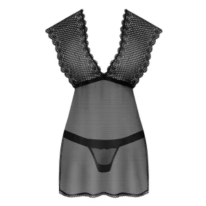 857-BAB-1 Babydoll schwarz von Obsessive | Fesselliebe.de