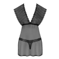 857-BAB-1 Babydoll schwarz von Obsessive